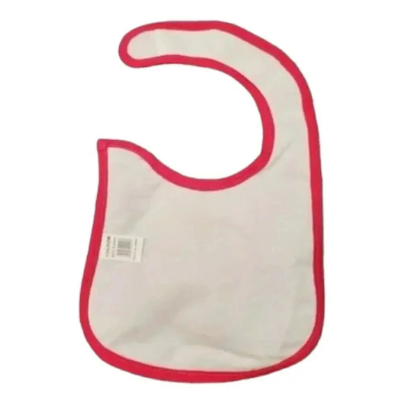 Baby Girls Bib Gift Set "Strawberry Love" Bib, Mittens, Socks baby Gift Set - Picture 4 of 6